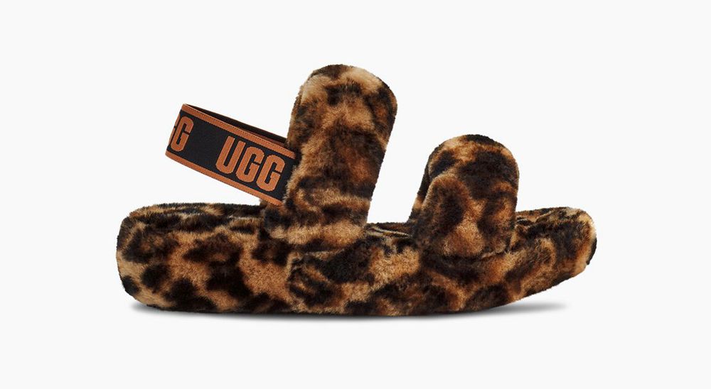 Ugg Slippers Canada - Ugg Women's Oh Yeah Her Print Leopard